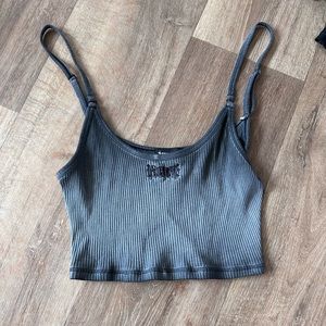 DOLLSKILL DARKER WAVS CROP TANK TOP M